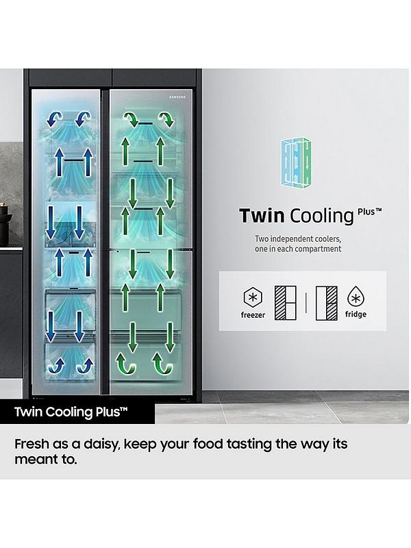 Samsung RH69DG893ES9EU American Style Fridge Freezer with Beverage Centre™ - Silver - Image 5